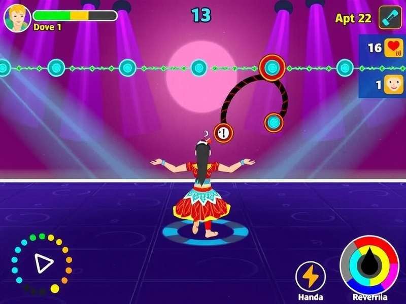 Bhangra Blast Dance Gameplay Screenshot